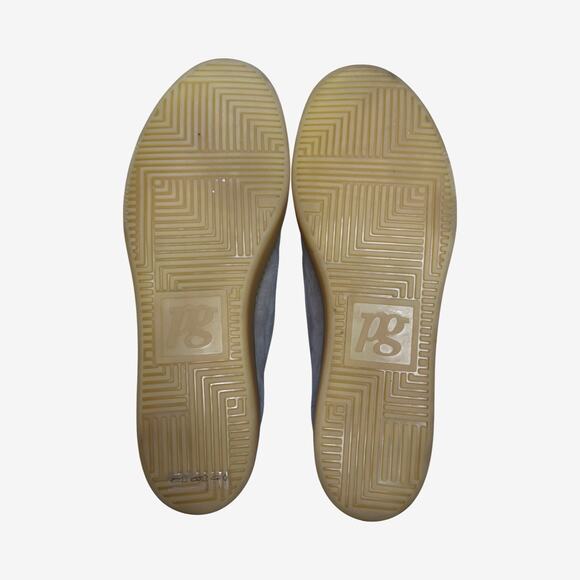 Paul Green Super Soft Leather Sneakers UK 7 ≈ US 9.5 Beige Metallic Suede - Picture 8 of 12